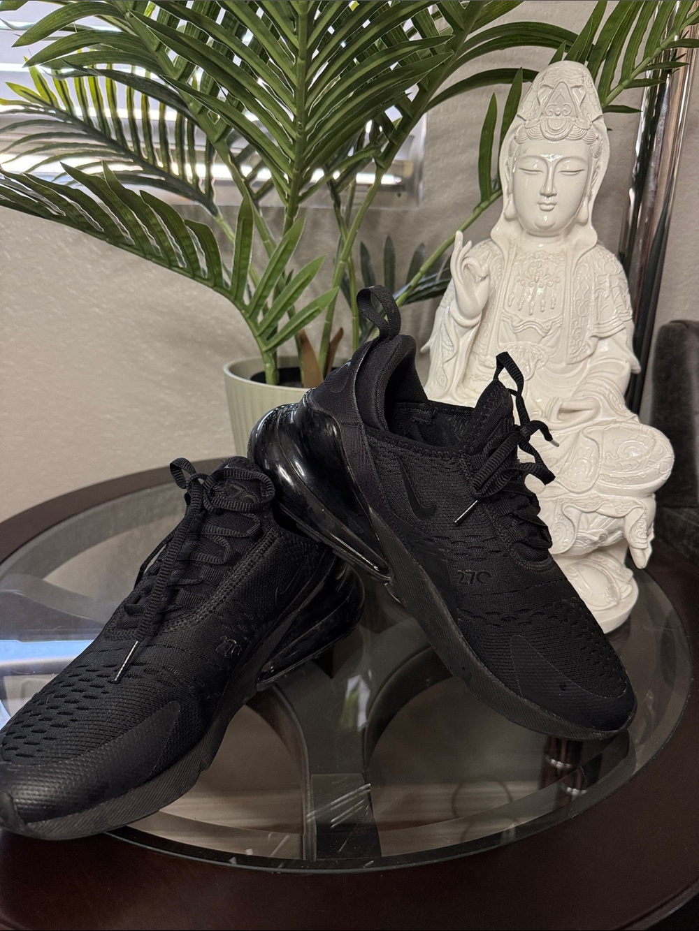 Nike Black Men's Air Max 270 Low-Top Sneakers
